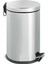 16 Lt Paslanmaz Çöp Kovası, Şık ve Dayanıklı, Beyaz Renk 3