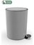 Şık Gri 5 Lt Pedallı Banyo ve Mutfak Çöp Kovası 1
