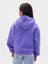 Kız Çocuk Mavi Vintagesoft Logo Fermuarlı Sweatshirt 4