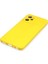 Realme C35 Kılıf Nano Içi Kadife Silikon - Sarı - 13520-6275 4