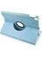 iPad 10.2 (7.nesil) Kılıf 360 Tablet Deri Kılıf - Turkuaz - 17384-2865 1