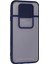 Samsung Galaxy J7 Pro / J730 Kılıf Palm Buzlu Kamera Sürgülü Silikon - Lacivert - 12253-6875 3