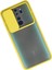 Xiaomi Redmi Note 8 Pro Kılıf Palm Buzlu Kamera Sürgülü Silikon - Sarı - 15525-6304 2