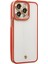 iPhone 13 Pro Max Kılıf Liva Lens Silikon - Kırmızı - 13148-9409 1