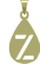 14 Ayar Altın Z Harfi Kolye Ucu 1 Gr, KC12515 Kodlu 8