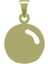 14 Ayar Altın Daire Kolye Ucu 1 Gr, KC13573 Kodlu 8