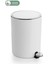5 Lt Pedallı Beyaz Çöp Kovası, Banyo, Mutfak ve Ofis Için Ideal Seçenek 3