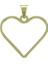 14 Ayar Altın Kalp Kolye Ucu 1 Gr, KC17521 Kodlu 8