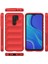 Xiaomi Redmi 9 Kılıf Optimum Silikon - Kırmızı - 17265-3848 3