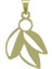 14 Ayar Altın Yaprak Kolye Ucu 1 Gr, KC11777 Kodlu 8
