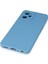 Realme C35 Kılıf Nano Içi Kadife Silikon - Mavi - 11205-3661 4