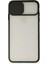iPhone Xs Max Kılıf Palm Buzlu Kamera Sürgülü Silikon - Siyah - 18491-4660 2