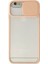 iPhone 6 Kılıf Palm Buzlu Kamera Sürgülü Silikon - Pembe - 18645-8727 1