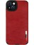 iPhone 14 Plus Kılıf Loop Deri Silikon - Kırmızı - 14097-1551 1