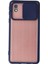 Samsung Galaxy A01 Core Kılıf Palm Buzlu Kamera Sürgülü Silikon - Lacivert - 19178-5675 1