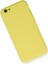 iPhone 6 Kılıf Nano Içi Kadife Silikon - Sarı - 15185-4790 2