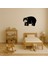 Doğal Ayı Figürlü Mdf Dekoratif Tablo - 16558-4379 3