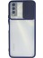 Vivo Y11S Kılıf Palm Buzlu Kamera Sürgülü Silikon - Lacivert - 18797-5719 1