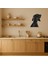 Sevimli Köpek Yüzü Mdf Dekoratif Tablo - 17294-7105 2