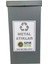 70 Litre Metal Atık Toplama Kutusu Gri, Pratik ve Dayanıklı Atık Toplama Ünitesi 1