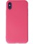 iPhone x Kılıf First Silikon - Pembe - 18228-9006 1