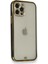 iPhone 12 Pro Kılıf Liva Taşlı Silikon - Siyah - 11495-8794 2