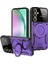 Samsung Galaxy S24 Fe Kılıf Joy Lens Standlı Kapak - Mor - 16842-2905 1