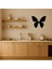 Vintage Kelebek Motifli Mdf Dekoratif Tablo - 14477-4372 2