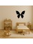 Vintage Kelebek Motifli Mdf Dekoratif Tablo - 14477-4372 3