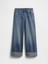 Kız Çocuk Mavi Low Rise Easy Wide-Leg Baggy Jean 6