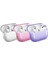 Airpods Pro 2 Uyumlu Scks Allstar Airbag 32 Parlayan Simli Saydam Renkli Kılıf-Pembe 2