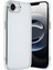 iPhone 16E Kılıf Lensli Silikon - Gümüş - 17527-5580 1