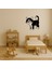 Sevimli Kedi Temalı Dekoratif Iç Mekan Tablosu - 15287-2105 3