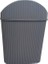 Gri, 2,5 Lt Küçük Masa Üstü Ofis ve Mutfak Çöp Kovası 2
