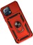 Xiaomi Mi 11 Lite Kılıf Pars Lens Yüzüklü Silikon - Kırmızı - 15884-6618 3