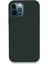 iPhone 12 Pro Kılıf Lansman Legant Silikon - Koyu Yeşil - 15176-7194 1