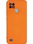 Realme C21 Kılıf Nano Içi Kadife Silikon - Turuncu - 14439-7063 1