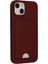 iPhone 14 Plus Kılıf Kelvin Kartvizitli Silikon - Bordo - 13166-6226 2