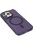 iPhone 13 Pro Kılıf Lodos Magneticsafe Mat Kapak - Mor - 14514-4547 4