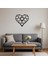 Kalp ve Aşk Temalı Mdf Dekor - 15516-9246 4