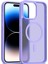 iPhone 15 Pro Jota Magsafe Kapak - Lila - 17130-6599 4