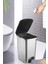 10 Lt Eco Slim Pedallı Çöp Kovası Antrasit - Modern ve Şık Tasarım 1