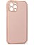 iPhone 12 Pro Max Kılıf Coco Deri Silikon Kapak - Pembe - 15824-2358 2