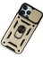 iPhone 15 Pro Kılıf Pars Lens Yüzüklü Silikon - Gold - 12992-6930 2