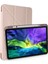 iPad 10.2 (8.nesil) Kılıf Kalemlikli Hugo Tablet Kılıfı - Rose Gold - 18154-6306 1