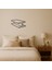 Çelik Çubuk Desenli Mdf Dekoratif Tablo - 13546-2686 1