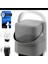 Gri Otomatik Kapaklı Iç Kovalı Tezgah Üstü Çöp Kovası 4 Lt 3