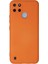 Realme C25Y Kılıf Nano Içi Kadife Silikon - Turuncu - 17908-4246 1