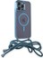 iPhone 12 Pro Max Kılıf Divo Lazer Askılı Magsafe Kapak - Sierra Blue - 15449-8160 2