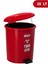 Kırmızı Pedallı Iç Kovalı Plastik Atık Kutusu 15 Litre 1